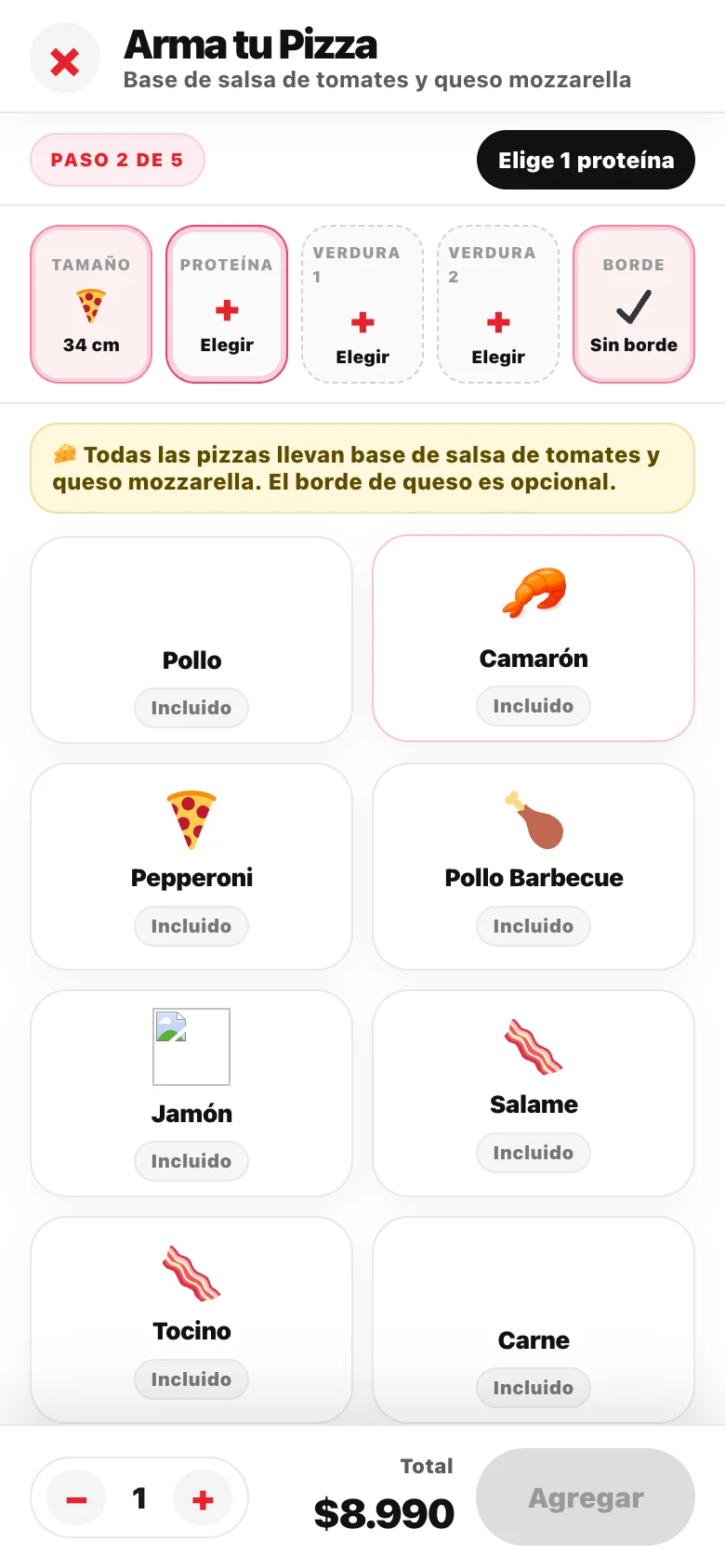 Pantalla adicional del sistema de Murai